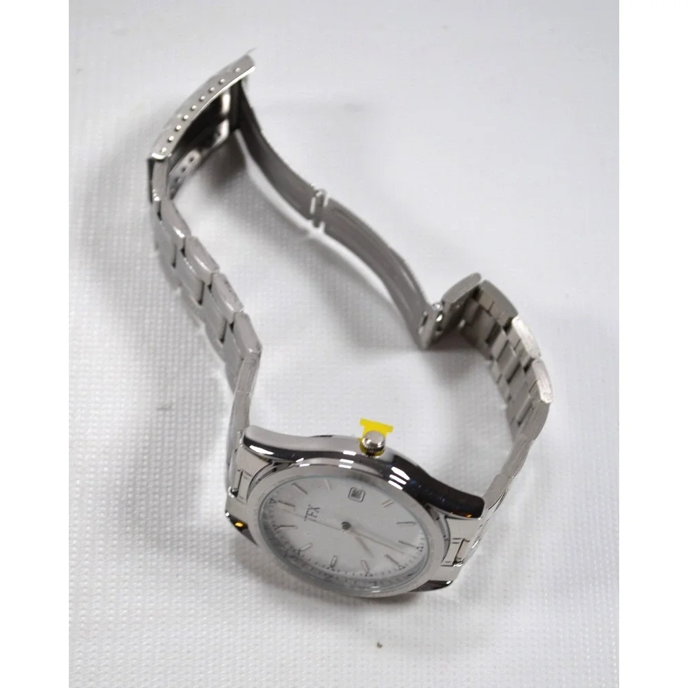 TFX by‎ Bulova Men's Stainless Steel Watch 36B100 New In Box